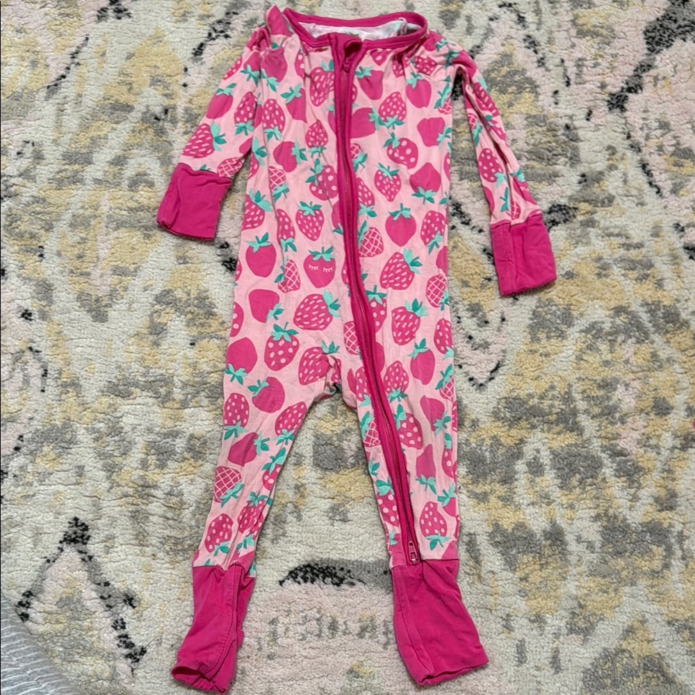 Little Sleepies Strawberry sleeper